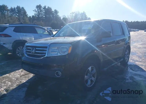 2015 Honda Pilot Ex-L from USA, damaged, VIN 5FNYF4H75FB074213